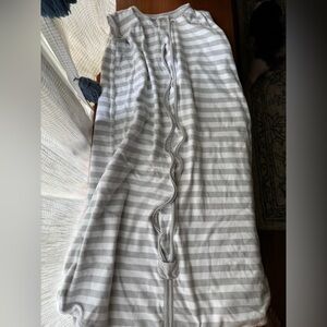Striped Gray Kids Pajamas Sleep Sack